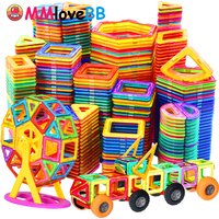 Magnets Toys for Kids Big Size Plus Magnetic Blocks for Children Designer Constructor Set Toys for Boys Building Blocks