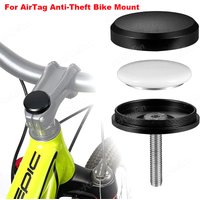 AliExpress SZKOSTON For AirTag Anti-Theft Bike Mount Bicycle Front Fork Down Tube Headset Top Cap Holder for Air tag Waterproof Protect Case