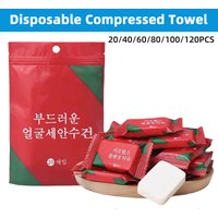 Disposable Compressed Towel Thickened And Convenient Mini Towel Compressed Face Towel Sanitary Cleansing Towel Home Travel