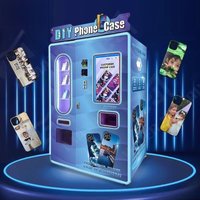 Customized Intelligent UV Technique Automatic Phone Case Vending Machine DIY Printing Machine Retail Best Seller