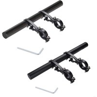 AliExpress Y1UC Road Bike Handlebars Extender Light Weight Double Bike Handlebars Bracket Bicycles Stem Tube Extension Cycling Accessories