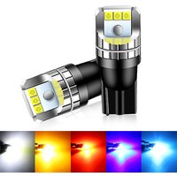 2PCS T10 W5W LED Clearance Lights Canbus For Peugeot 807 2002-2010 Bipper Tepee 2008-2016 Expert 1996-2016 Partner 1996-2017