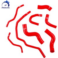 SPEED&COOL For 2003-2009 Volkswagen VW Golf MK5 GTI Skoda Octavia MK2 2.0T FSI Turbo Silicone Radiator Heater Coolant Pipe Hose