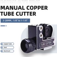 Miniature Manual Copper Tube Cutter 3-28MM 1/8" To 1-1/8" Steel Aluminum Small Metal Cutting Tool Cutter Access Portable Cutter