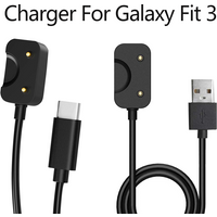 Compatible for Samsung Galaxy Fit 3 Charger Cable, Magnetic USB C Replacement Charging Cable Dock for Galaxy Fit3 Smartwatch