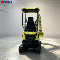 12max Small Crawler Excavator CE Certified Euro 5 Standard 1200kg Mini Digger for Construction Work