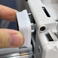 Auto Start-stop Extrusion Motor Cooling Kit Lightweight PETG Silent Fan High-efficiency Cooling Fan for Bambu Lab A1/A1 mini