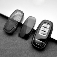 Soft Transparent TPU Car Key Case For Audi A4 A5 A6 B6 B7 B8 A7 A8 Q5 Q7 R8 TT S5 S6 S7 S8 A8L SQ5 Protector Auto Accessories