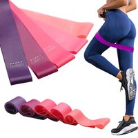 5 stücke Gummi Widerstands band Yoga Gym elastische Gummi Stärke Pilates Crossfit Fat burner Frauen Gewichts verlust Sport Körper schlanke Formgebung