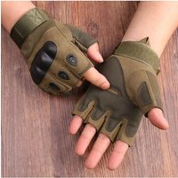AliExpress NONE Half Finger Men's Gloves Outdoor Tactical Gloves Sports Shooting Hunting Airsoft Motorcycle Cycling Gloves