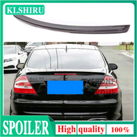 Carbon Spoiler for Benz W209 Tail Fin CLK200 280 350 55 63 Black Car Rear Wing Accessories 2004 2005 2006 2007