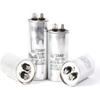 CBB65 450V AC Motor Capacitor Air Conditioner Compressor Start Capacitor 20uF 25uF 30uF 35uF 40uF 45uF 50uF 55uF 60uF 70uF 80uF