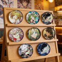 Anime Witch Hat A-Atelier Anime Creative Tinplate Soft Button Pins Animal Icon Brooch Lapel Backpack Badge Accessories Pin