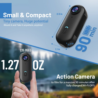 Kaysunlink H88 4K 1080P Mini Camera Wireless WiFi Sports Action Camera Small Pocket Body Camcorder Videography Portable Camera