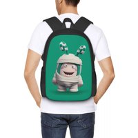 Cartoon Oddbods Cute Student Backpack School Bag Hiking Travel Daypack for Men Women Fashion Bookbag Shoulder Bags