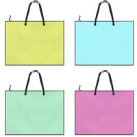 19x25 inch Art Portfolio Bags, Artwork Storage Case with Handle and Zipper Vinly Mesh Folder Organizers for Bulletin Boards, Scr