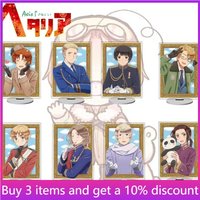 Hetalia Photo Frame Acg Stand Italy Veneziano Figure Acrylic Stand Ludwig Standing Plate Kiku Honda Collectible Toys Gift