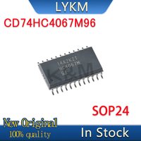 10/PCS New Original CD74HC4067M96 CD74HC4067M HC4067M SOP24 High speed analog multiplexer chip In Stock