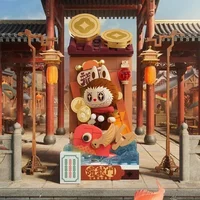 POP MART Wealthy Snake New Year Celebration Fortunate Hand Series Blind Box - Cute Figure Gift Toy Doll for Collectors
