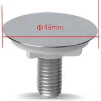 Sink Hole Cover Kitchen Sink Bathroom Wash Basin Decorative Cover Soap Hole Cover For 16~35mm Overflow Holes Blanking Plug