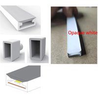 1-10m Silikon-Neon-LED-Röhre T0511 T0513 T0515 Flexible Schutzabdeckung Transparent Matt Schwarz Milchig Für WS2812 WS2811 Streifen