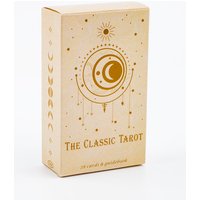 The Classic Tarot Board Game For Beginners 78Pcs 10.4x6.1cm Oracle Card with Guidebook and Beautiful Illustrations