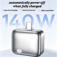 140W Smart Full Charge Self-Cut Type-C Adapter, Universal Auto Disconnect for Night Charging, Overcharge Prevention Separator