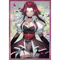 50PCS Yugioh Izayoi Aki Card Sleeves Game Yu-Gi-Oh! 5DS Akiza Izinski Figures Holographic Shine Protector Case Cover