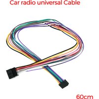 16 Pin Car Radio Android Power Cord For Universal Car Multimedia Player 60cm Wire Harness ACC Extension Adapter Kits Power Cable