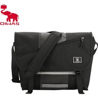 OIWAS Fashion Men Crossbody Messenger Bag 14 Inch Laptop Shoulder Bags Men Casual Sling SchoolBag Briefcase Travel Handbag
