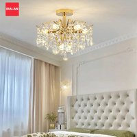 French Ceiling Lamps Luxury Crystal Pendant Light for The Living Room LED Interior Luster Home Decoration Hanging Light image 4