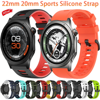 22mm 20mm Sports Silicone Strap for OPPO Watch X3 X2 X S 4 Pro Comfortable Bracelet Wristband Oneplus Watch 4 Lite 3 2 2R Correa