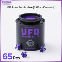 Product Gravitational Planet Gaming Exclusive UFO Switch HIFI Mahjong Sound Magnetic Keyboard Switch Free Keycap Puller Included