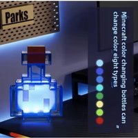 AliExpress NONE Magic Potion Bottle Tap to Cycle 7 Colors Mood Night Light Cool Bedside Desk Decor Small Ornaments Gift for Kids Teens Adults