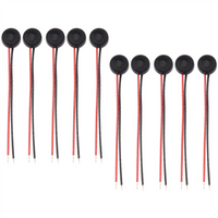 10pcs Electret Condenser MIC 4mm x 2mm for PC Phone MP3 MP4