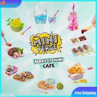 New Original Mga Miniverse Make It Mini Cafe Series V6 Blind Box Diy Toy Mini Mystery Box Play House Toy Ball Figure Kid Gifts