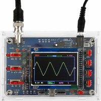 DIY Digital Oscilloscope Electronic Kit with 2.4-inch HD Display Compatible with STM32F103C8T6 DIY Soldering Kit Electronic 3.3V
