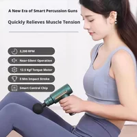 Electric Muscle Massager Fascia Gun Professional Fitness Neck Massager Mini Pocket Device Low Noise for Muscle Relaxation
