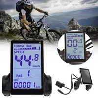 AliExpress 24V-60V 500W OUXI V8 Electric Bicycle Display, for Scooter Fat EBike 1.0/2. 0/3.0/4.0 Version LCD Display Dashboard Replacement