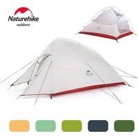 Naturehike Cloud Up 1 2 3 Pro Ultraleichtes Zelt für 1 2 3 Personen, Wasserdichtes Outdoor-Wander- und Strandzelt, 20D 210T Nylon, Rucksack-Campingzelt