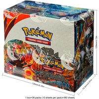 360Pcs English Pokémon TCG: Primal Clash Booster Box Pokemon trade card 36 Pack Box