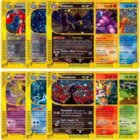 PROXY PKM AQUAPOLIS SET Holo Cards Ampharos Magneton Togetic Holo Ultra Rare PKM E-Card TCG Trading Game Children Gift