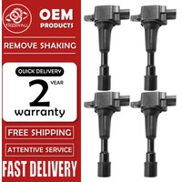 4PCS Ignition Coil For MAZDA 3 BL BK 1.4L 1.6L High Quality OE# ZJ01-18-100 ZJ01-18-100A ZJ0118100A ZJ0118100 AIC-4051 AIC4051