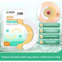20 Pcs/Box Elastic Ostomy Barrier Strips Hydrocolloid Waterproof Leak Skin Adhesive Ostomy Barrier Tape For Colostomy BagHot
