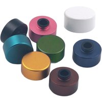 Round Metal Knob For F75 IK75 Mechanical Keyboard Metal Knob Precise Control and Brightness Control Easy Installs