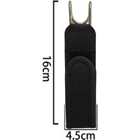 New Unisex Buckleless Belt Hook Waist Buckle Adjustable Metal Hook Comfortable Elastic Belt