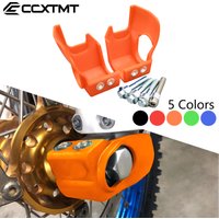 Plastic Front Fork Shoe Cover Lower Leg Guard Protector For KTM XC XCF SX SXF EXC EXCF 125-500 2003-2014 For Husqvarna All 2014