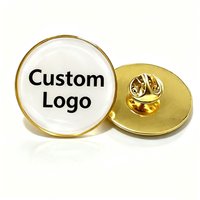 BC Custom 100 pièces de badges à dôme en époxy, broches photo personnalisées, badges décoratifs pour vêtements et accessoires de mode