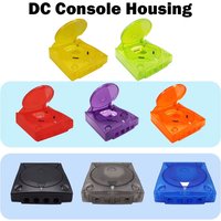 Replacement Plastic Shell Translucent Case For SEGA Dreamcast DC Retro Video Game Console Transparent Boxes For Dreamcast Shell