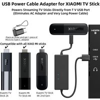 Power Cable Adapter for Xiaomi TV Stick, Power Xiaomi TV Stick Directly from TV USB Port (Eliminates the Need for AC Adapter)